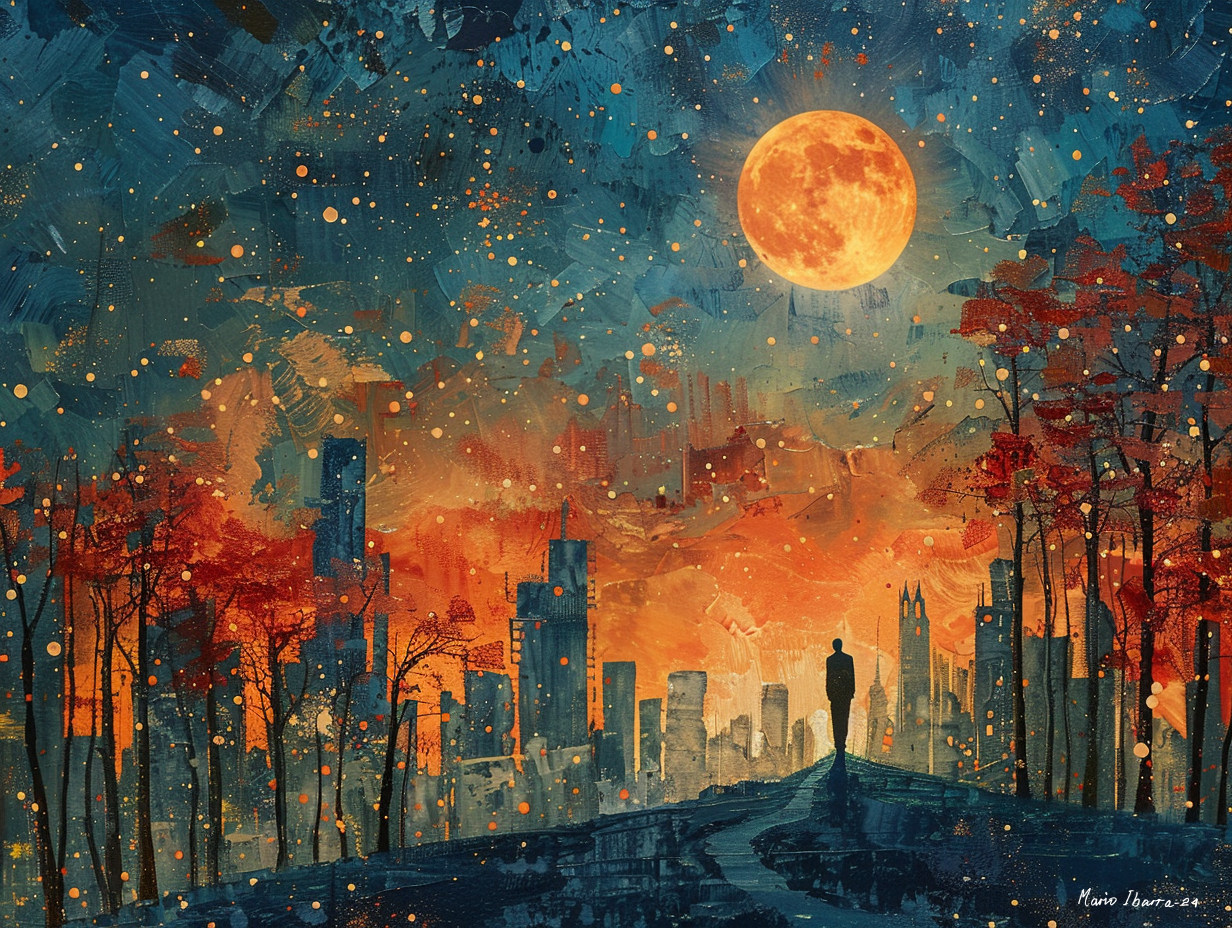 Whimsical Cityscape